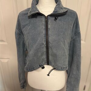 Casual Blue Jean Jacket for Women